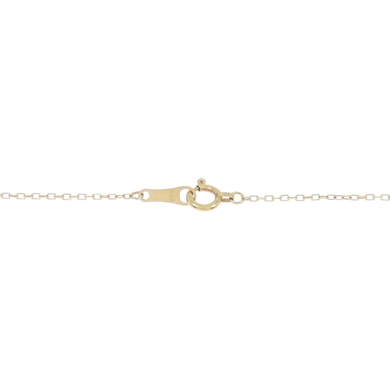 K18YG ダイヤモンド ネックレス 0.30CT