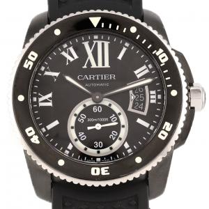 カルティエ カリブル･ドゥ･カルティエ ダイバーカーボン WSCA0006 SS 自動巻