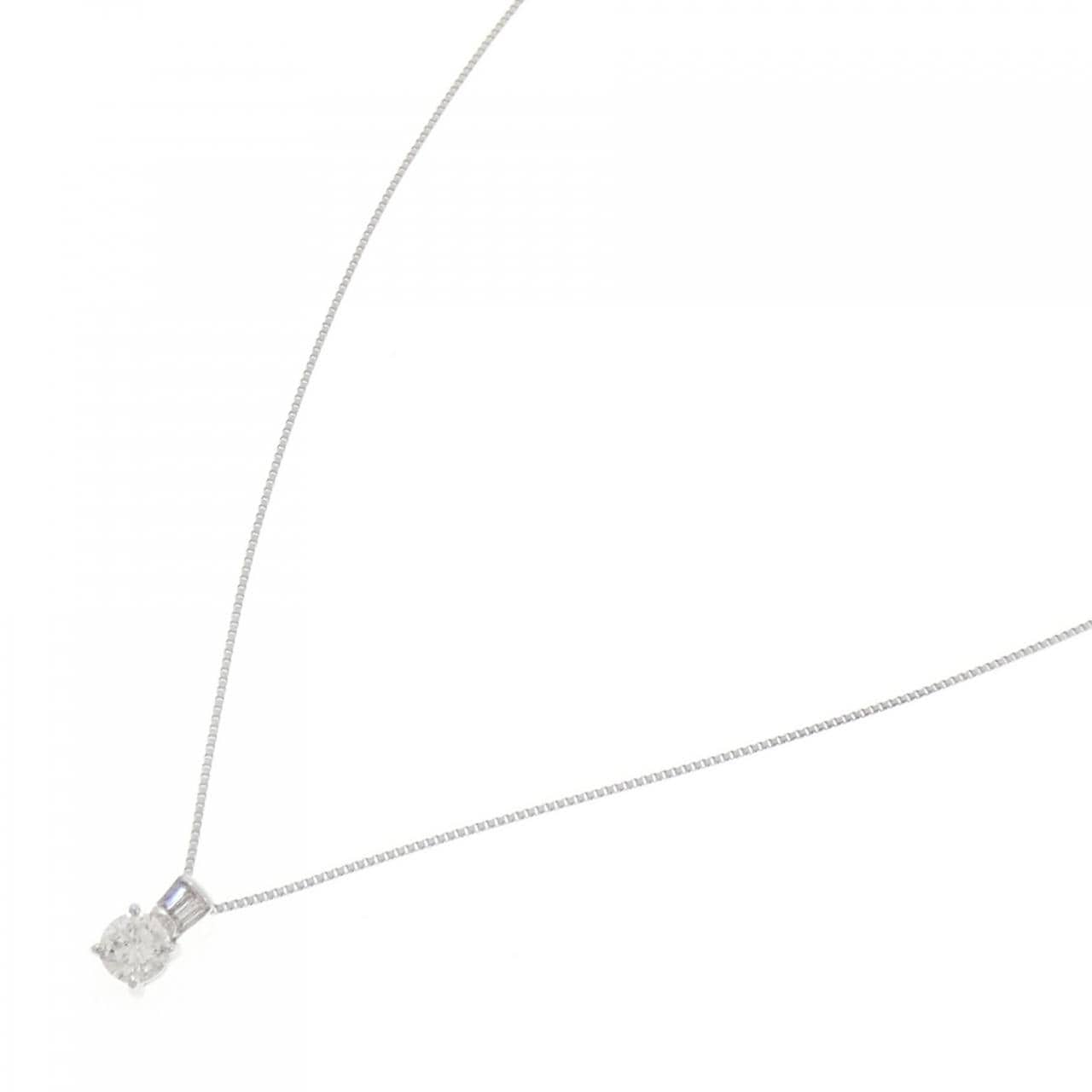 PT900/PT850 ダイヤモンド ネックレス 0.5CT