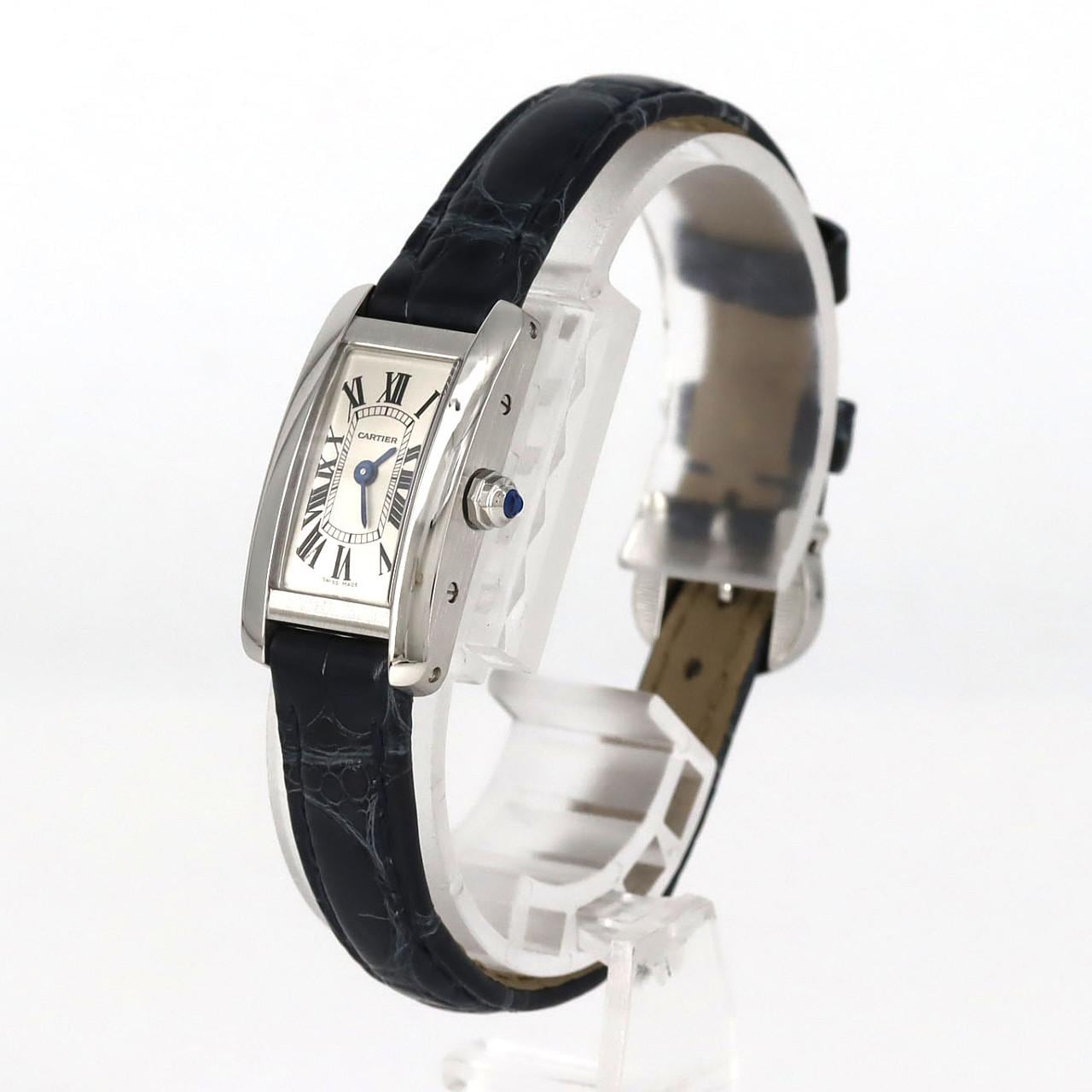 カルティエ ミニタンクアメリカン WSTA0032 SS クォーツ