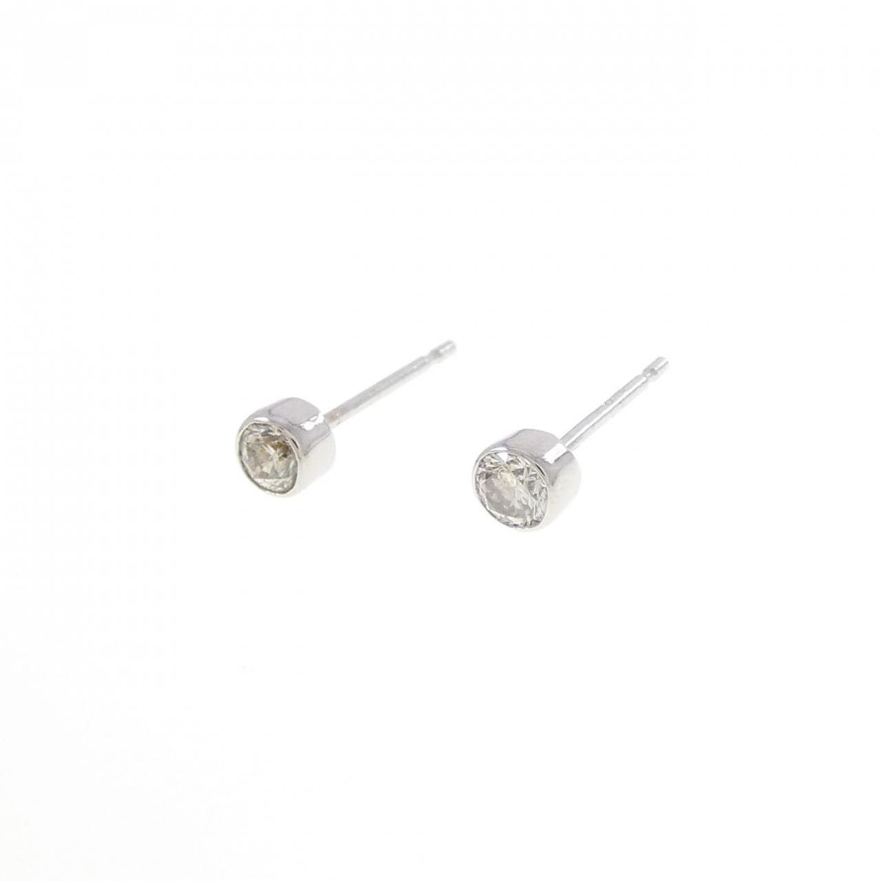 PT900 ダイヤモンド ピアス 0.20CT