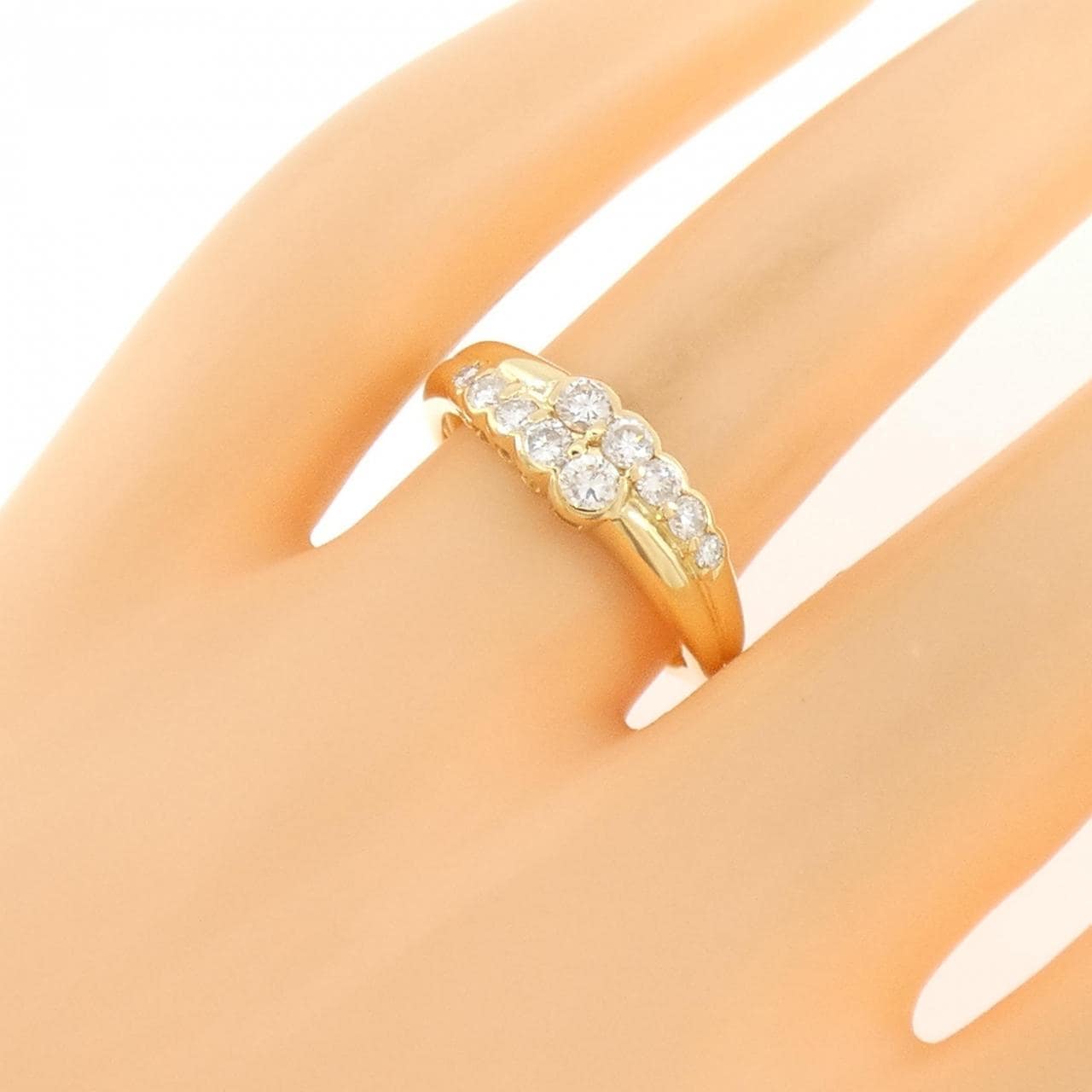 K18YG ダイヤモンド リング 0.51CT