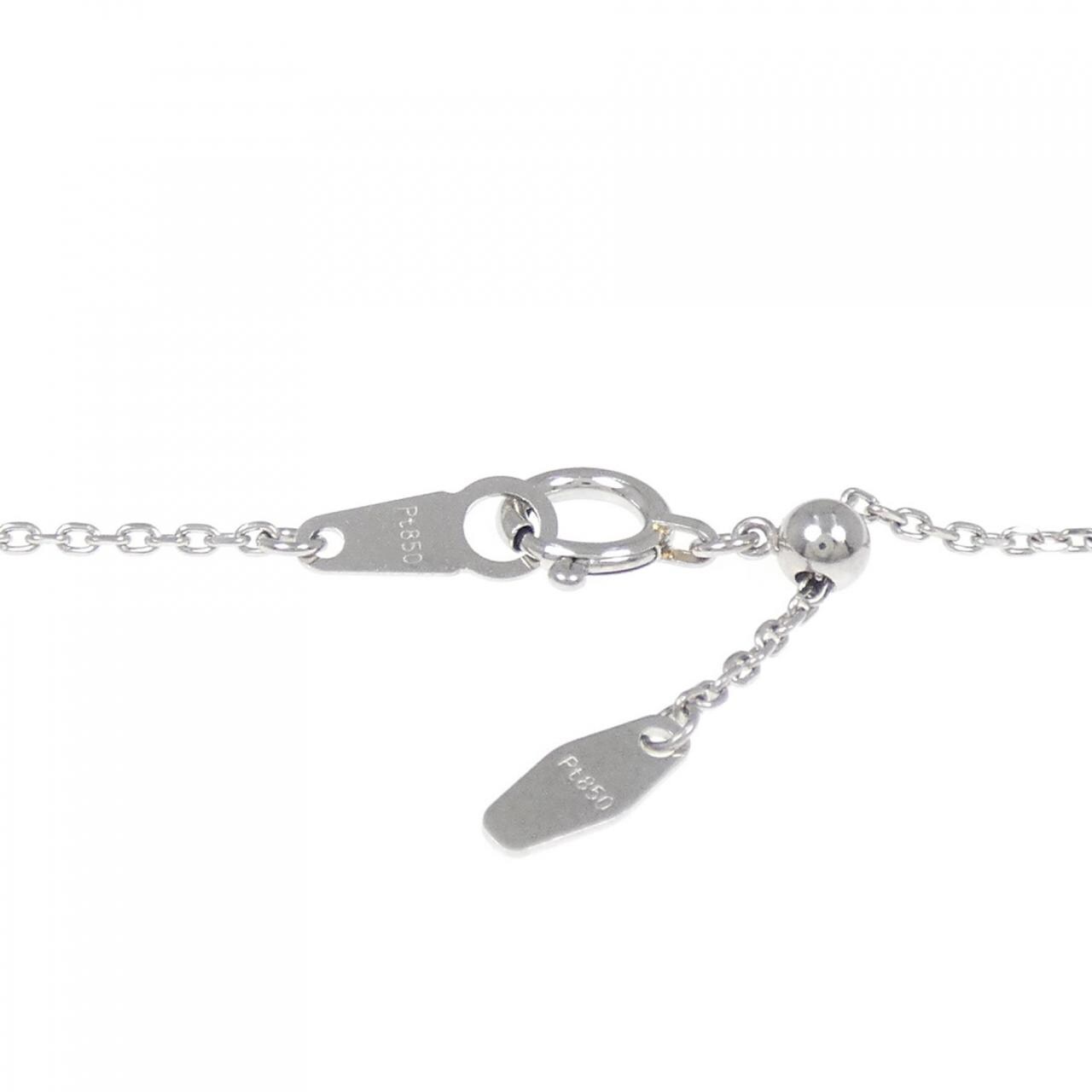 【新品】PT ダイヤモンド ネックレス 1.017CT E-F VVS1-VS2 EXT-GOOD