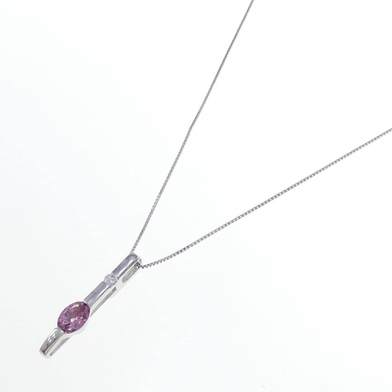 K18WG トルマリン ネックレス 0.66CT