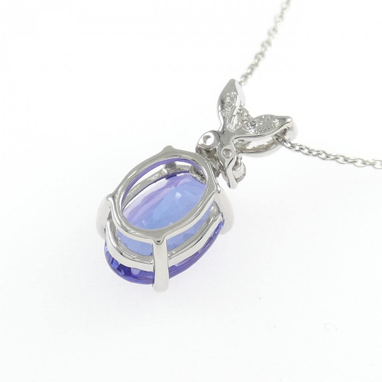 PT950/PT850 タンザナイト ネックレス 2.94CT