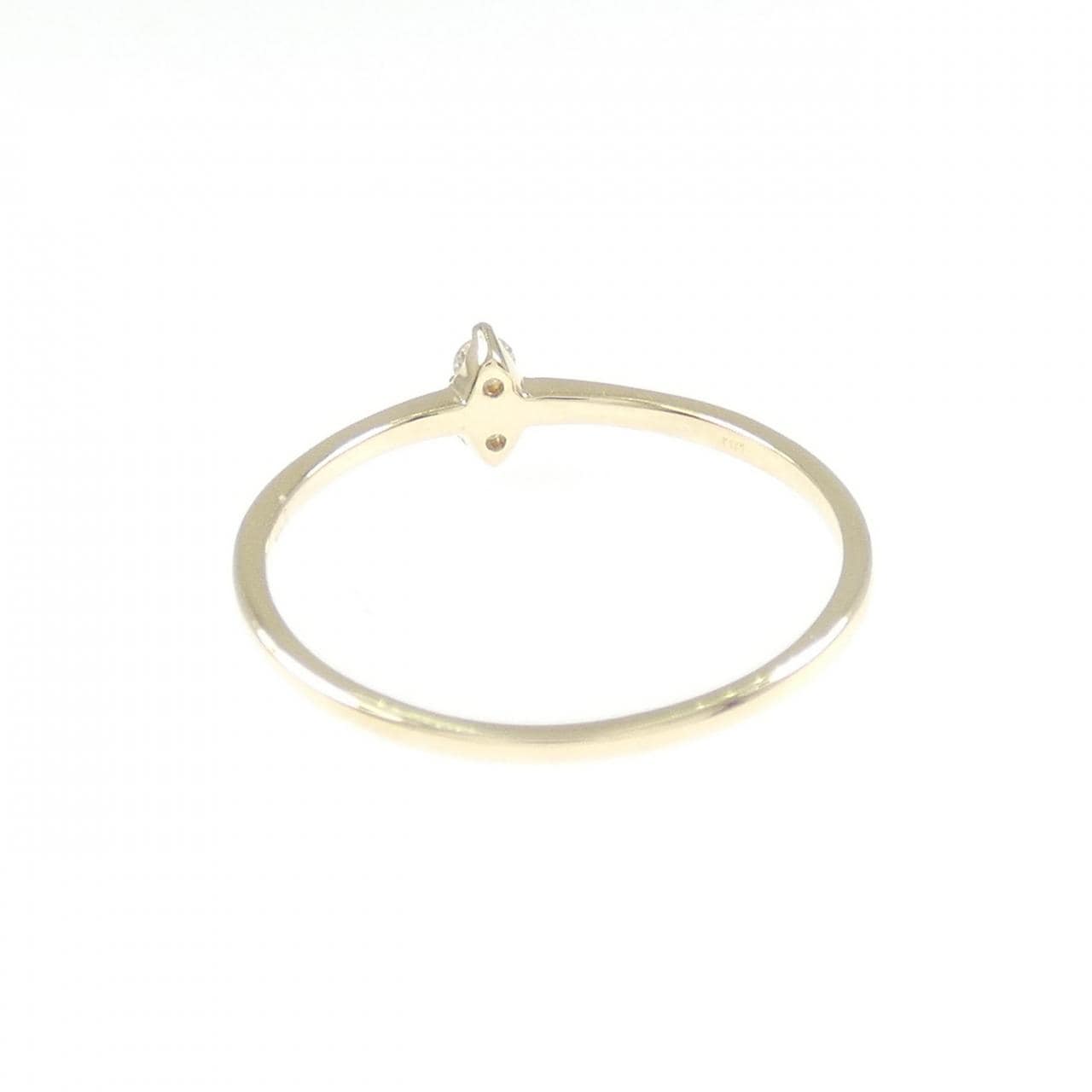【リメイク】K10YG ダイヤモンド リング 0.06CT