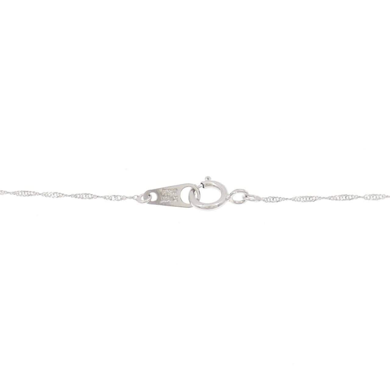 PT900/PT850 クロス ダイヤモンド ネックレス 0.30CT