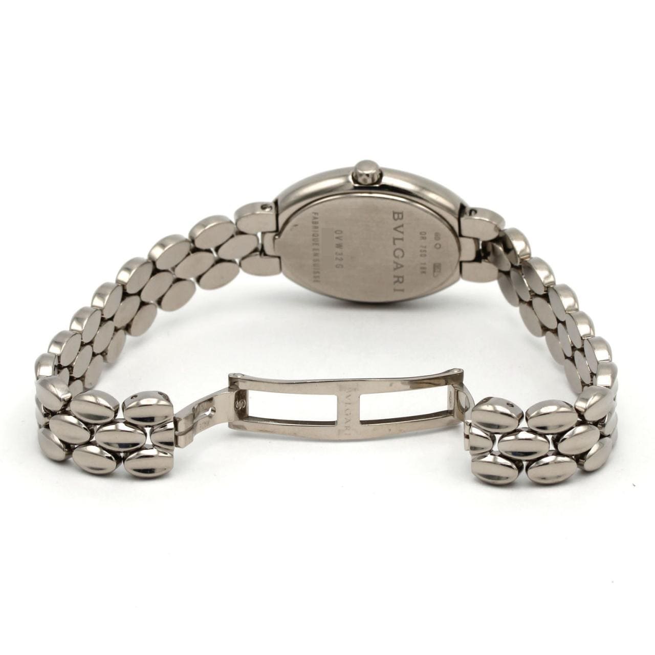 【ノーメンテナンス還元価格】ブルガリ オーバル WG･12P OVW32G/OVW32GG/12 WG クォーツ