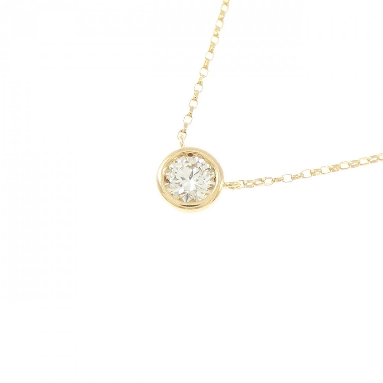 K18YG ダイヤモンド ネックレス 0.252CT