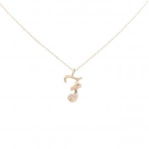 K10PG ダイヤモンド ネックレス 0.01CT
