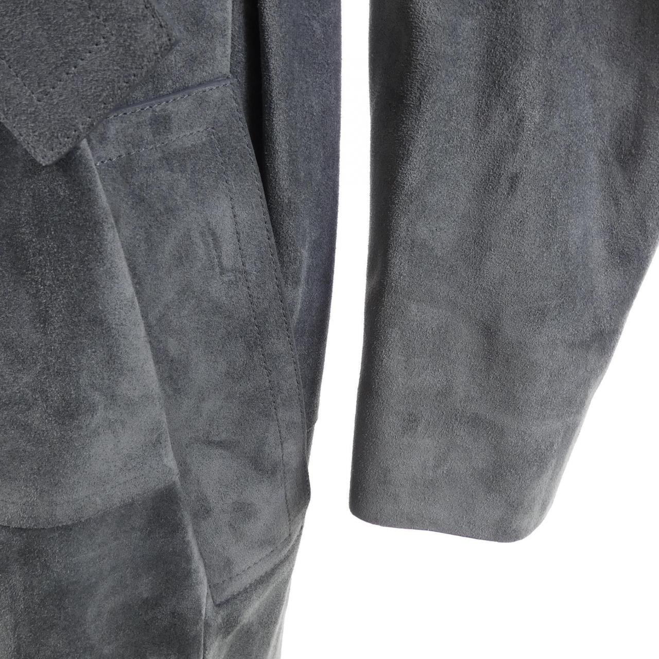 セリーヌ CELINE 2 8W55/6319 レザーコート