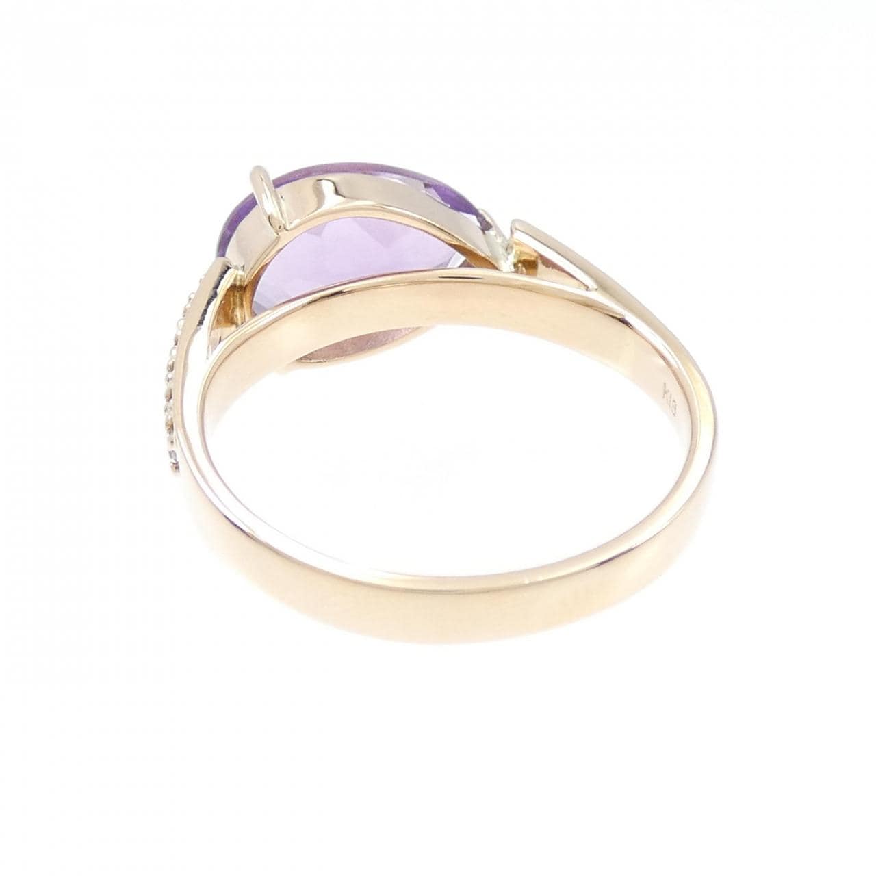 K18PG紫水晶戒指