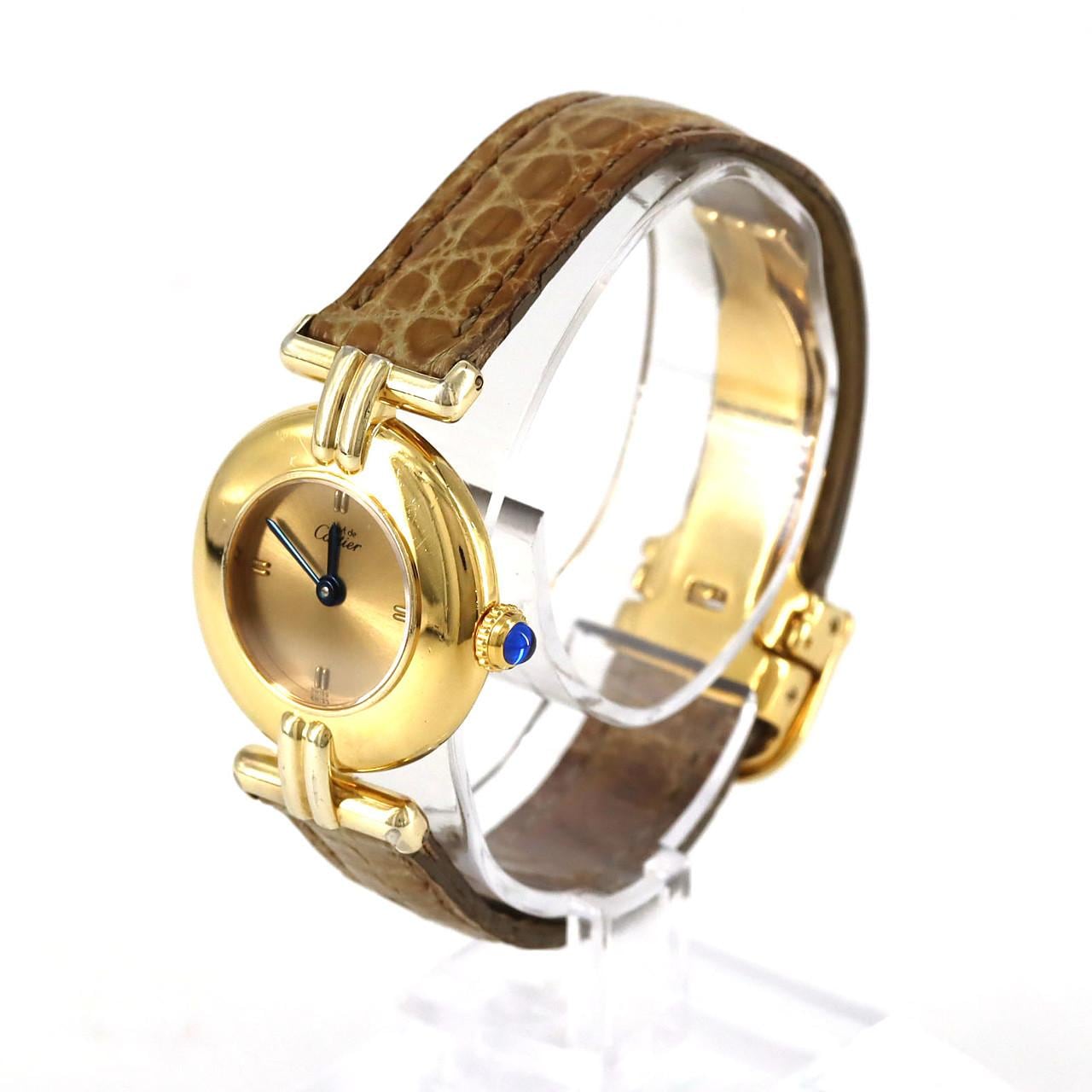 【ノーメンテナンス特価】カルティエ マストコリゼSM GP W1008554 GP クォーツ