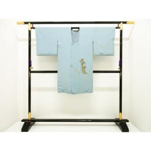 道行コート　友禅金彩加工　セミロング