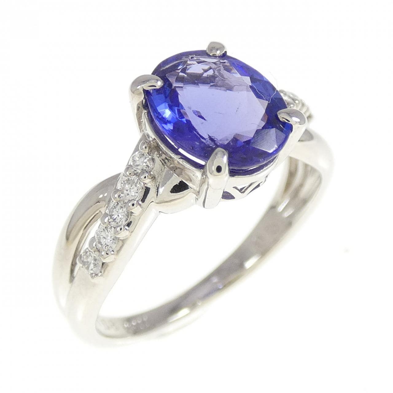PT900 タンザナイト リング 1.68CT