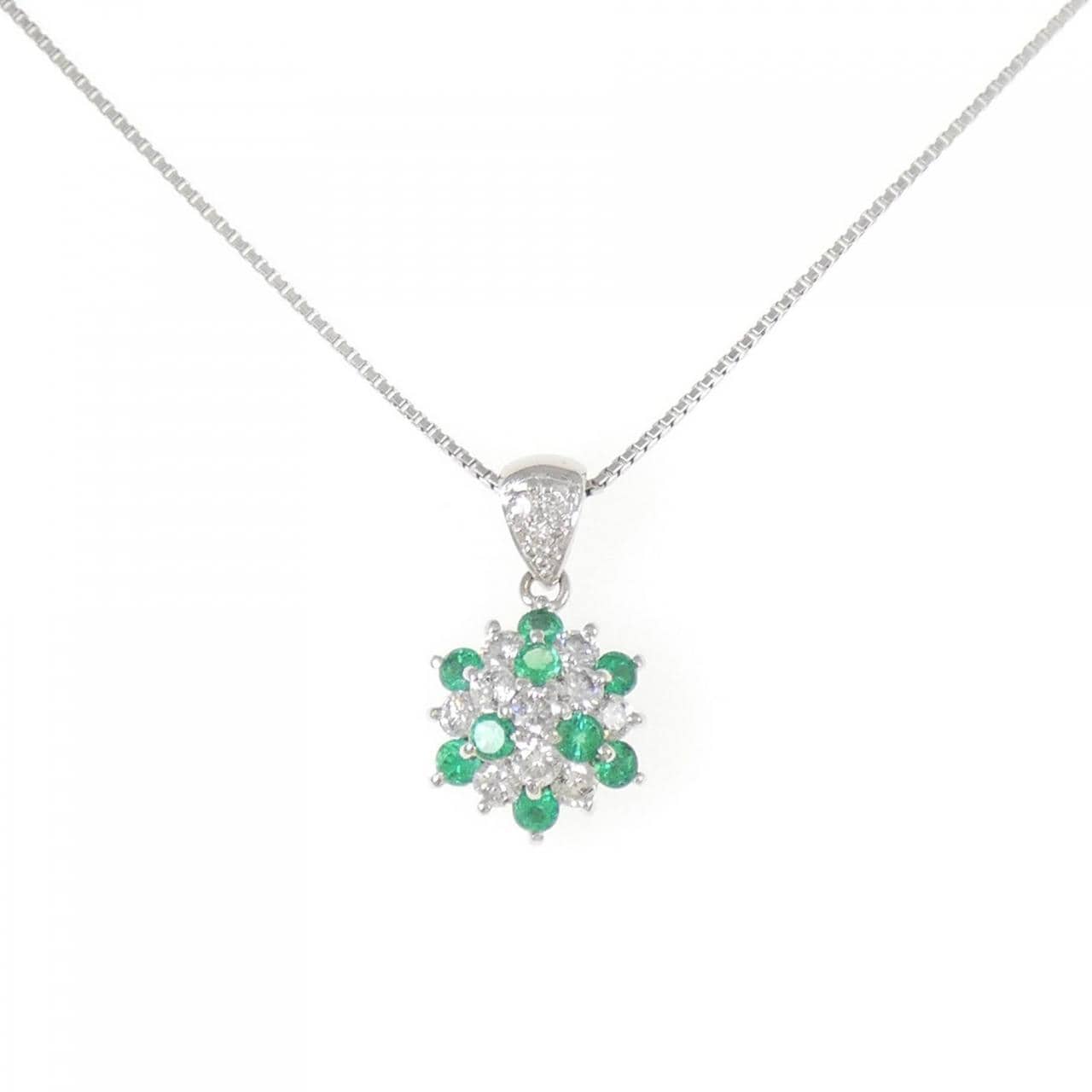 PT Emerald Necklace 0.39CT