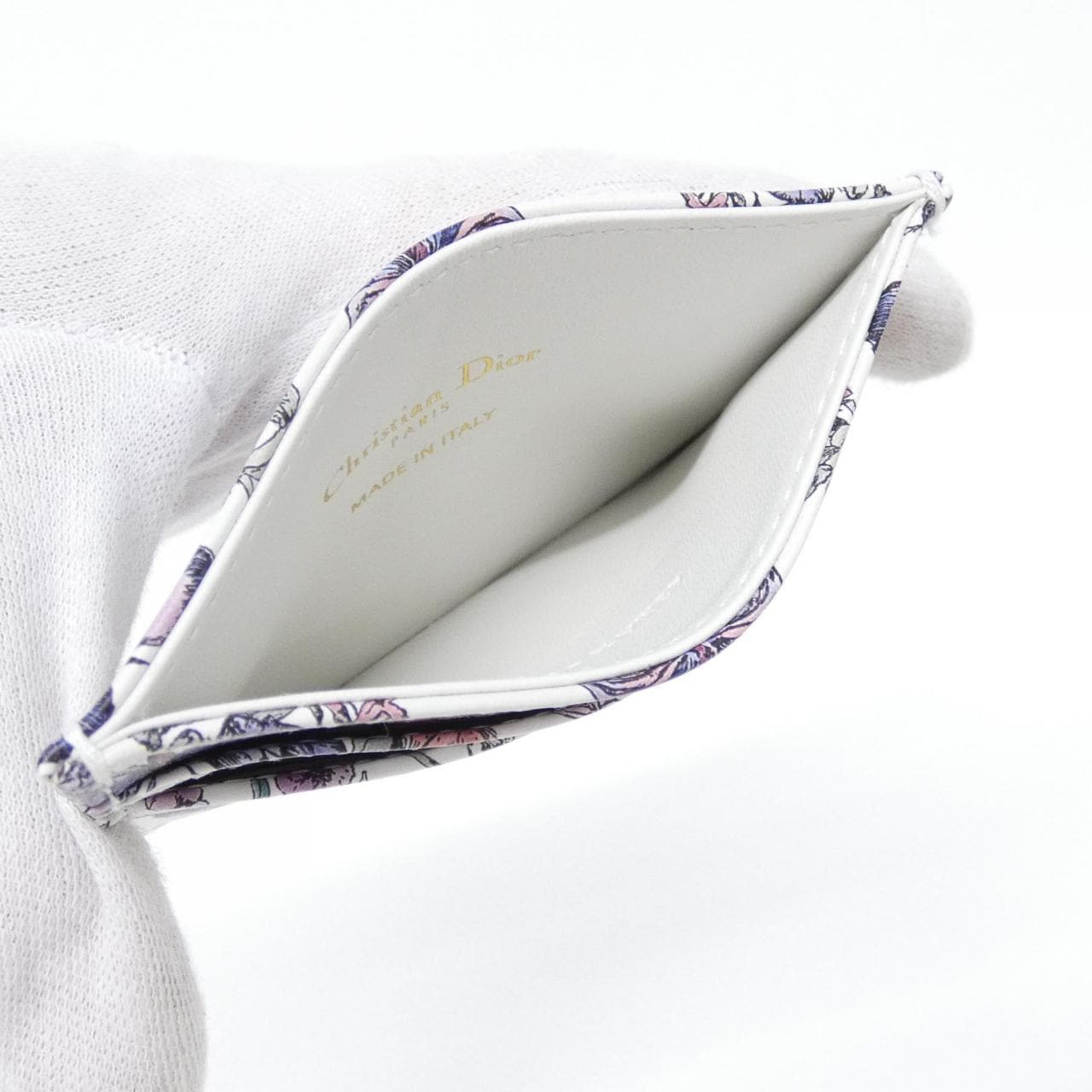 【新品】クリスチャンディオール TOILE DE JOUY PAPILLON ディオール カロ フリージア S5130UZEG カードケース