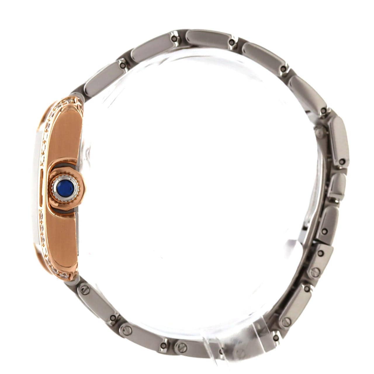 カルティエ タンクアングレーズSM PGコンビ/D W3TA0002 SSxPG クォーツ