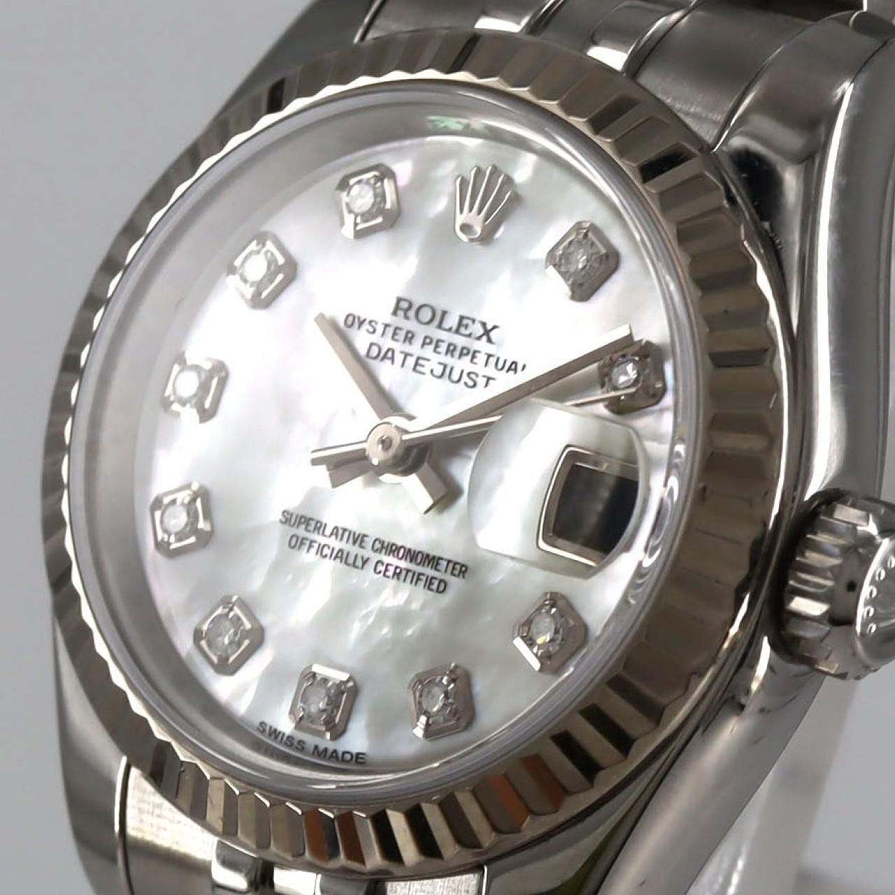 ロレックス デイトジャスト 179174NG SSxWG 自動巻 ランダム番