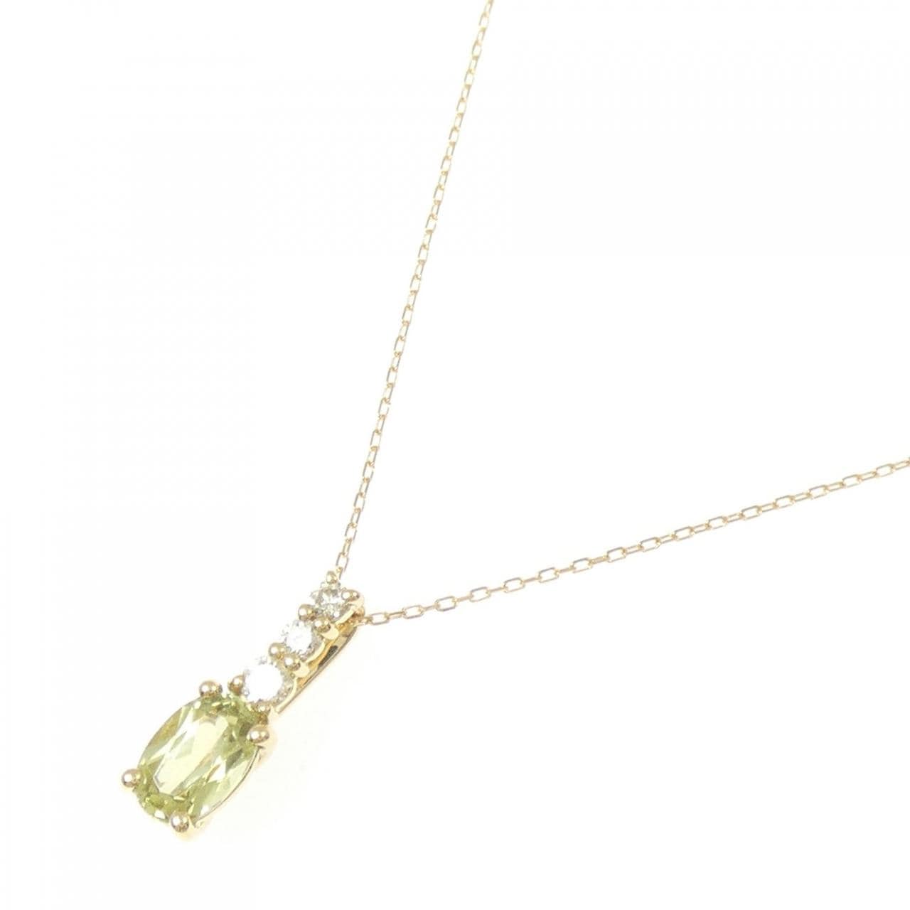 ジーエスティービー ガーネット ネックレス 0.50CT