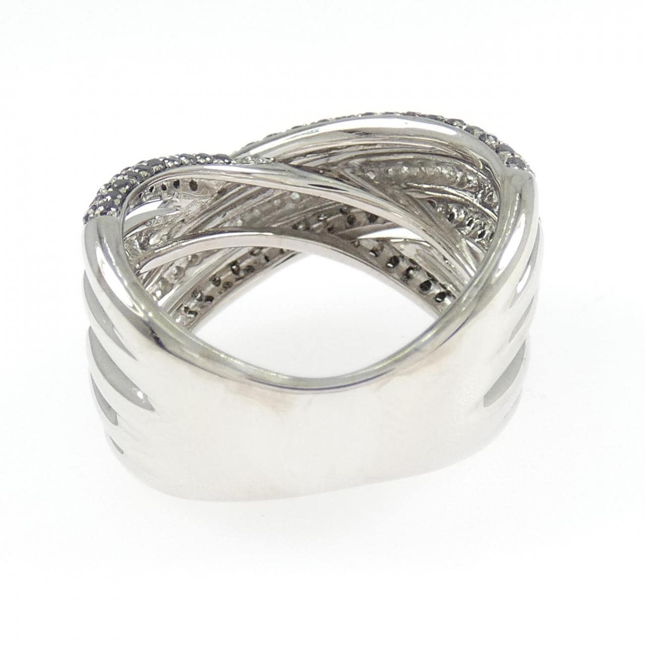 K18WG/K18BG ダイヤモンド リング 1.10CT