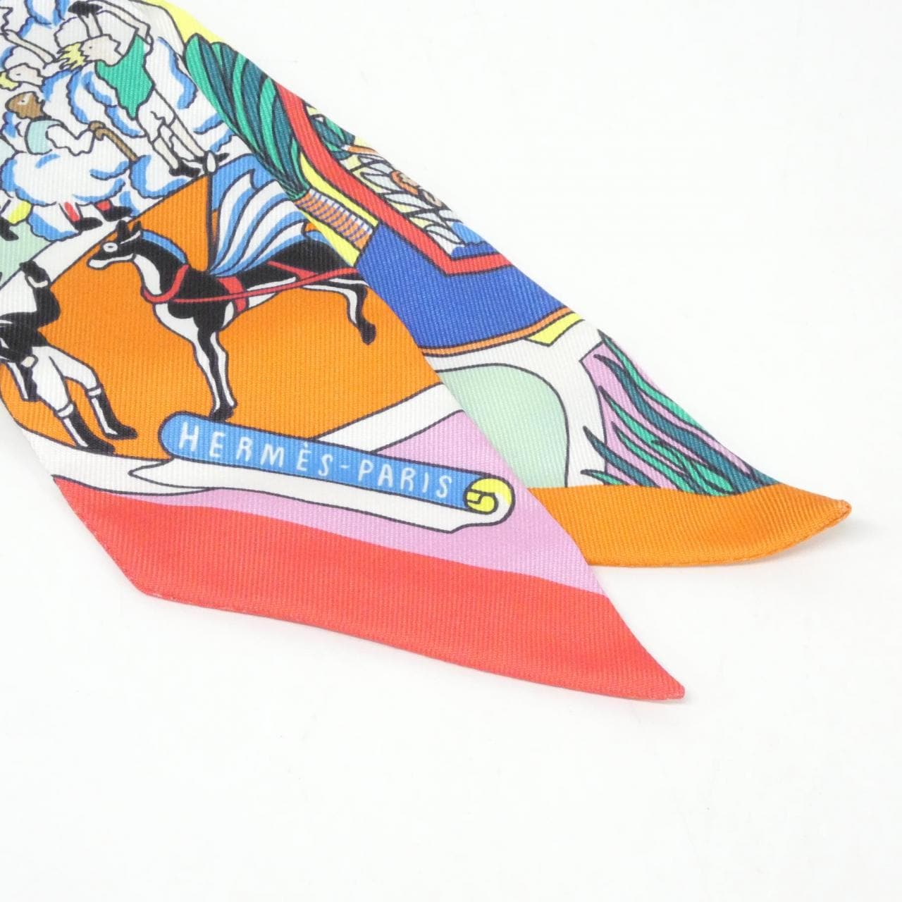 エルメス EXPOSITION UNIVERSELL ツイリー 063536S スカーフ