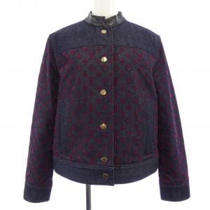 ルイヴィトン LOUIS VUITTON フロックド モノグラム FPJA35AAX デニムジャケット