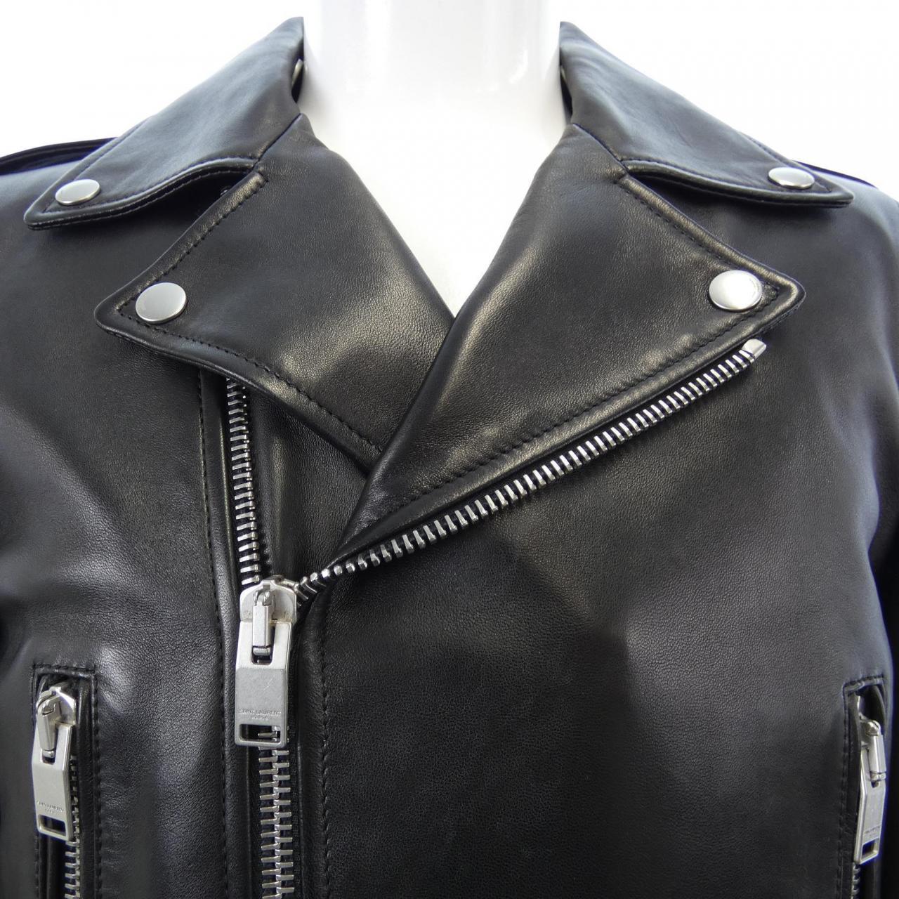 サンローラン SAINT LAURENT レザーライダースジャケット