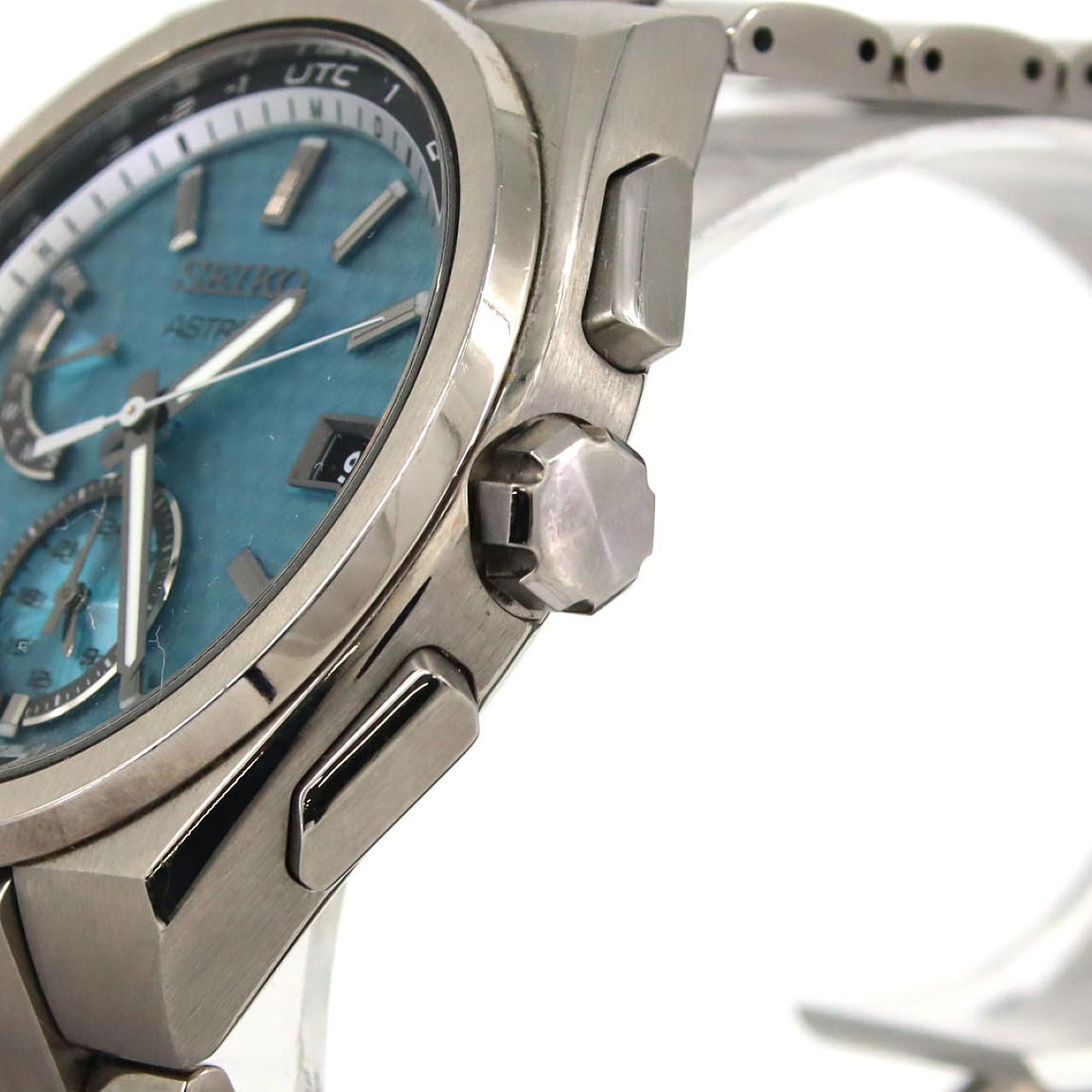 セイコー アストロン電波時計 LIMITED 8B63-0BL0/SBXY077 TI ソーラークォーツ