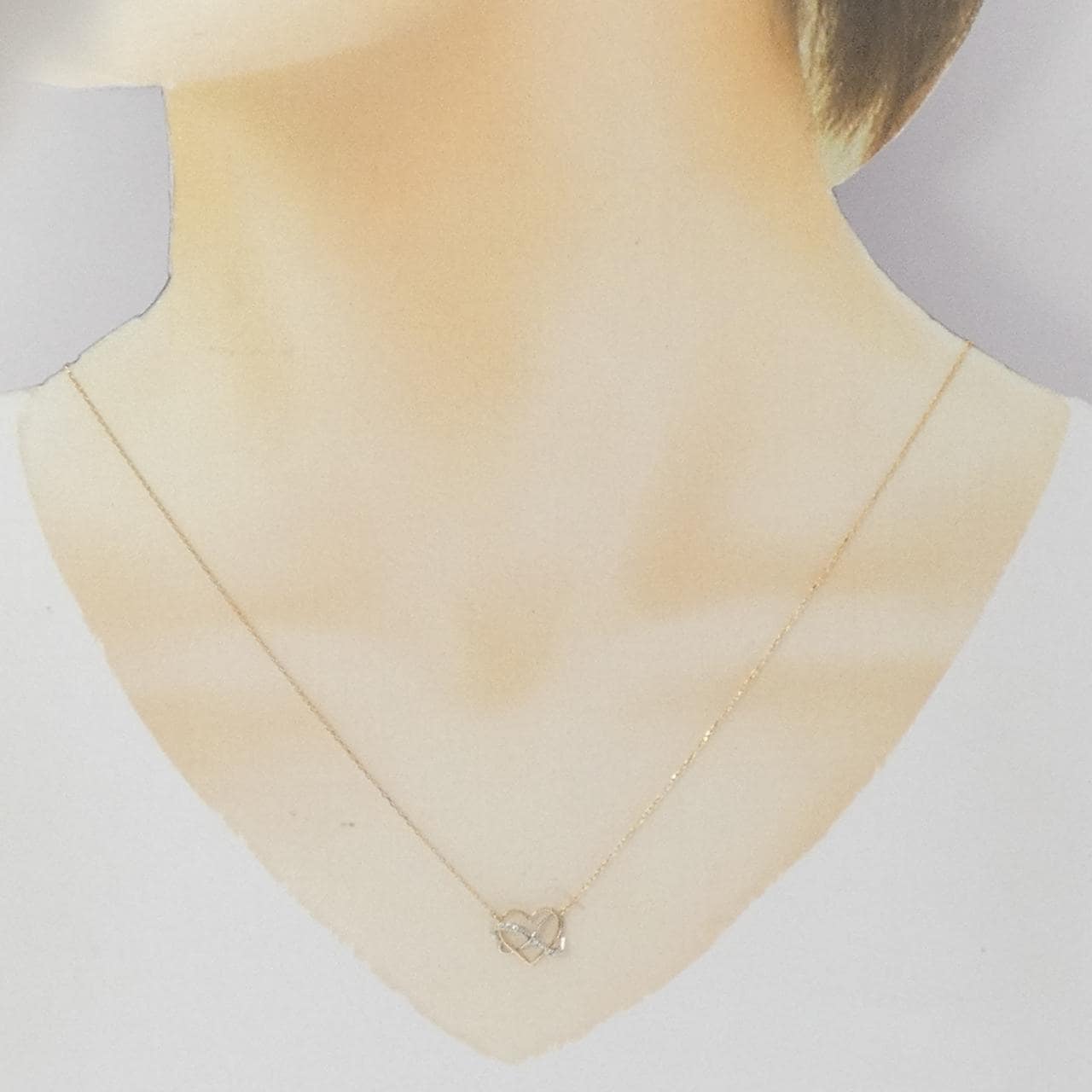 サマンサティアラ ハート ダイヤモンド ネックレス