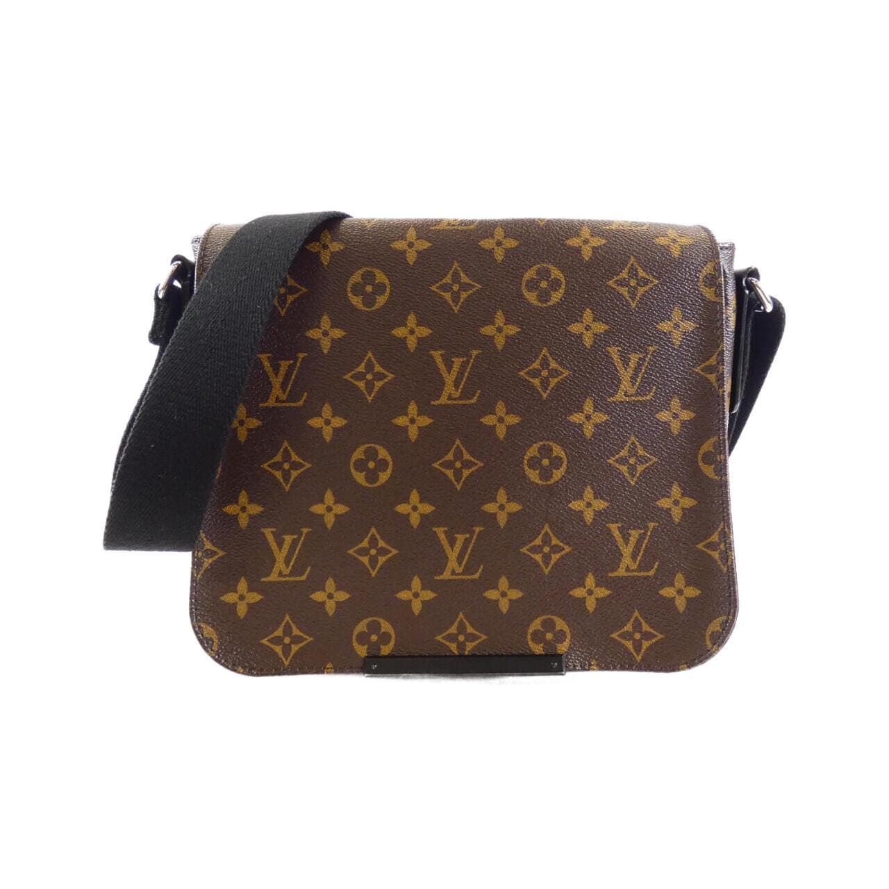 LOUIS VUITTON Monogram Macassar District PM M40935 Shoulder Bag