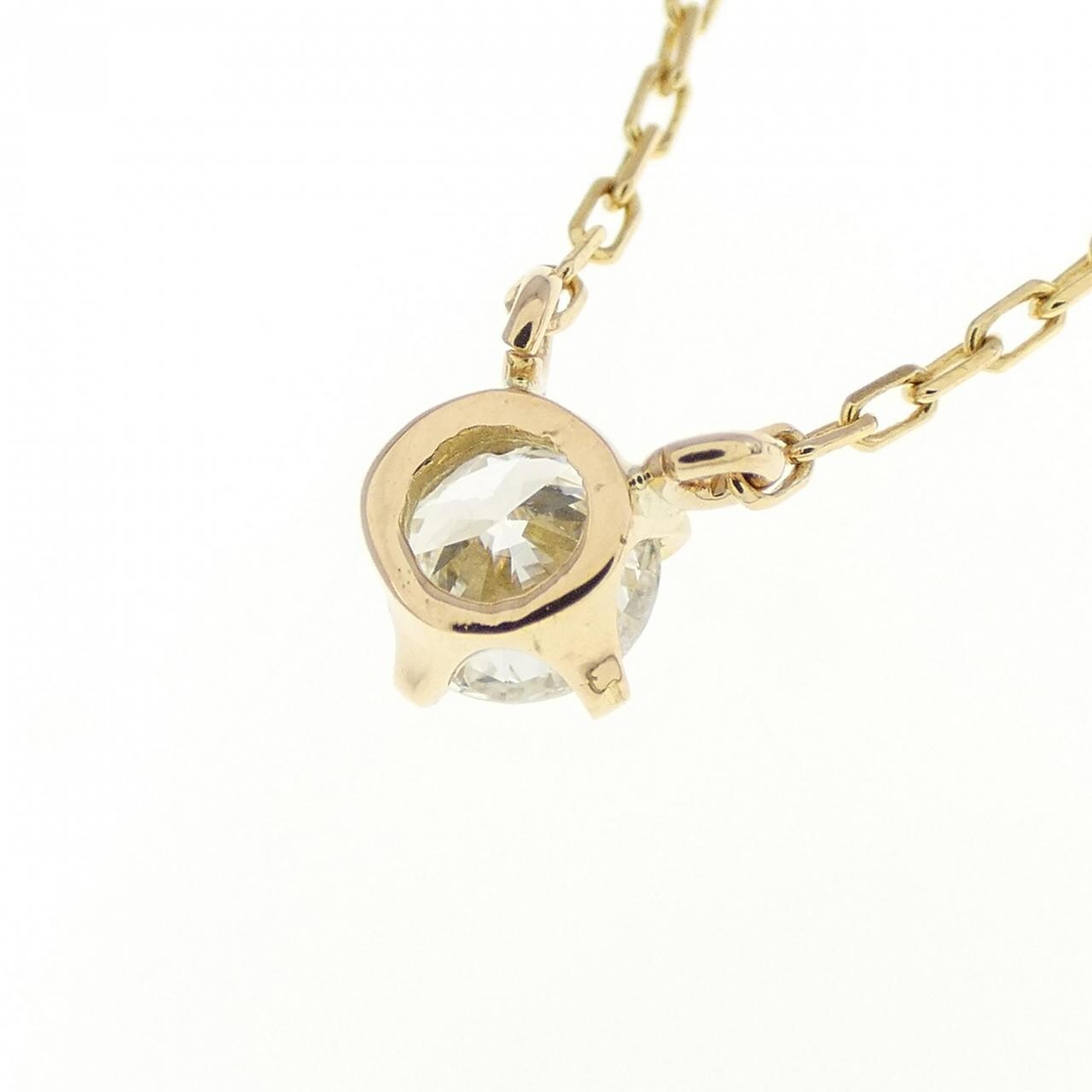 K18YG ダイヤモンド ネックレス 0.24CT