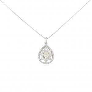 【新品】PT900/PT850 ダイヤモンド ネックレス 0.23CT
