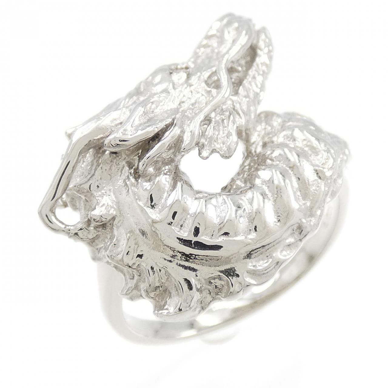 [新品] PT950 龍鑽石指 0.005CT