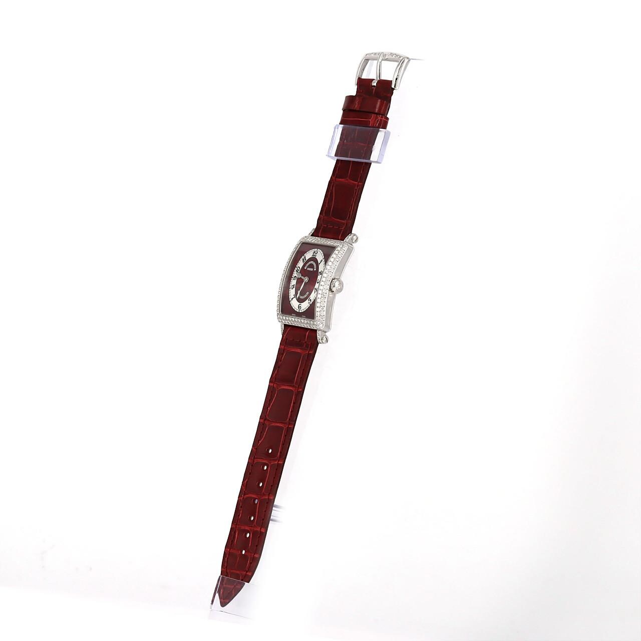 [新品產品] FRANCK MULLER Long Island Chrono Metro 白金/2D 錶耳 D 902QZD 白石英
