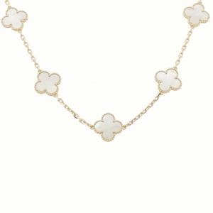 ヴァンクリーフ&アーペル ヴィンテージアルハンブラ 10モチーフ ネックレス