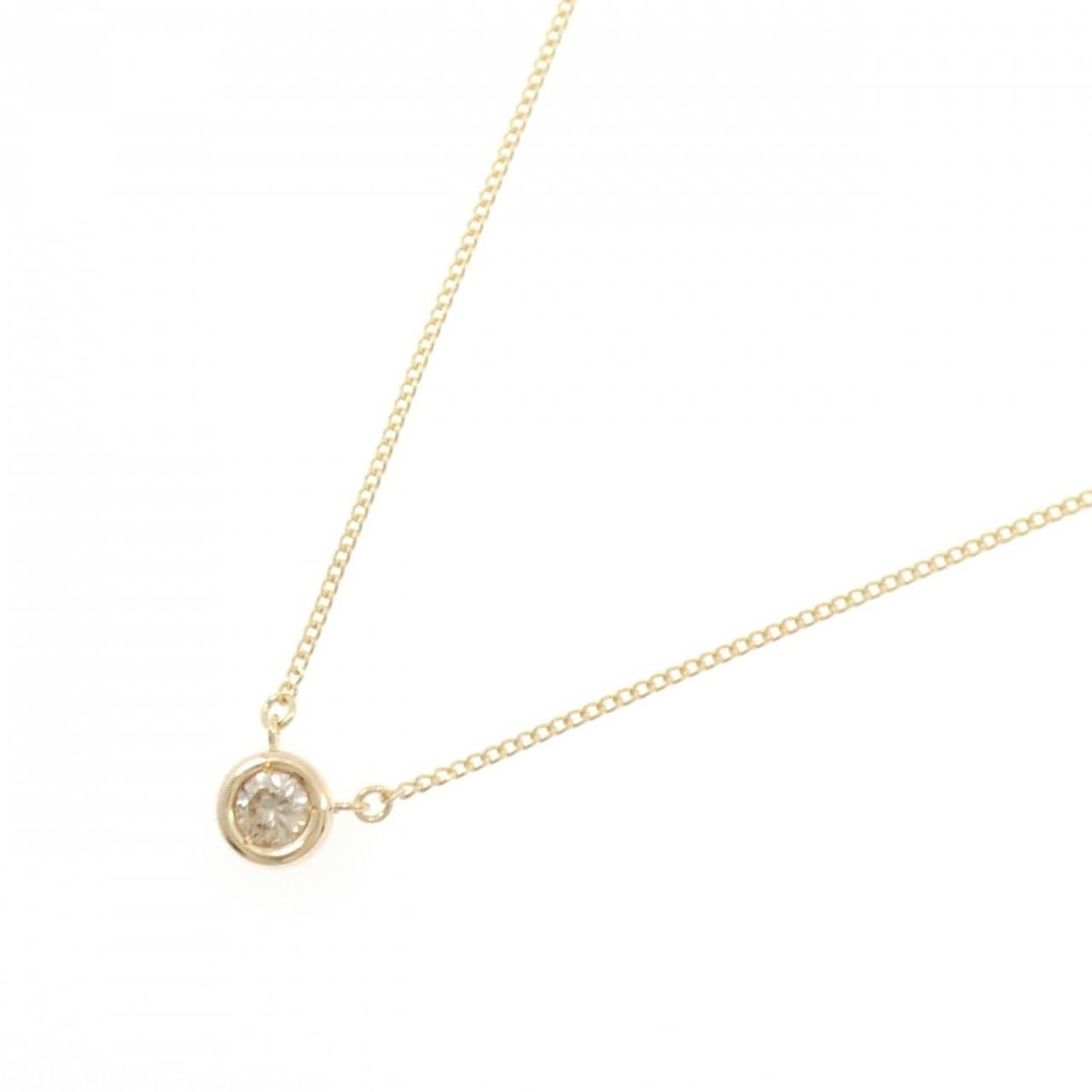 K18YG ダイヤモンド ネックレス 0.23CT