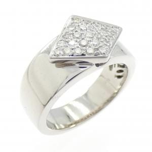 K18WG ダイヤモンド リング 0.33CT