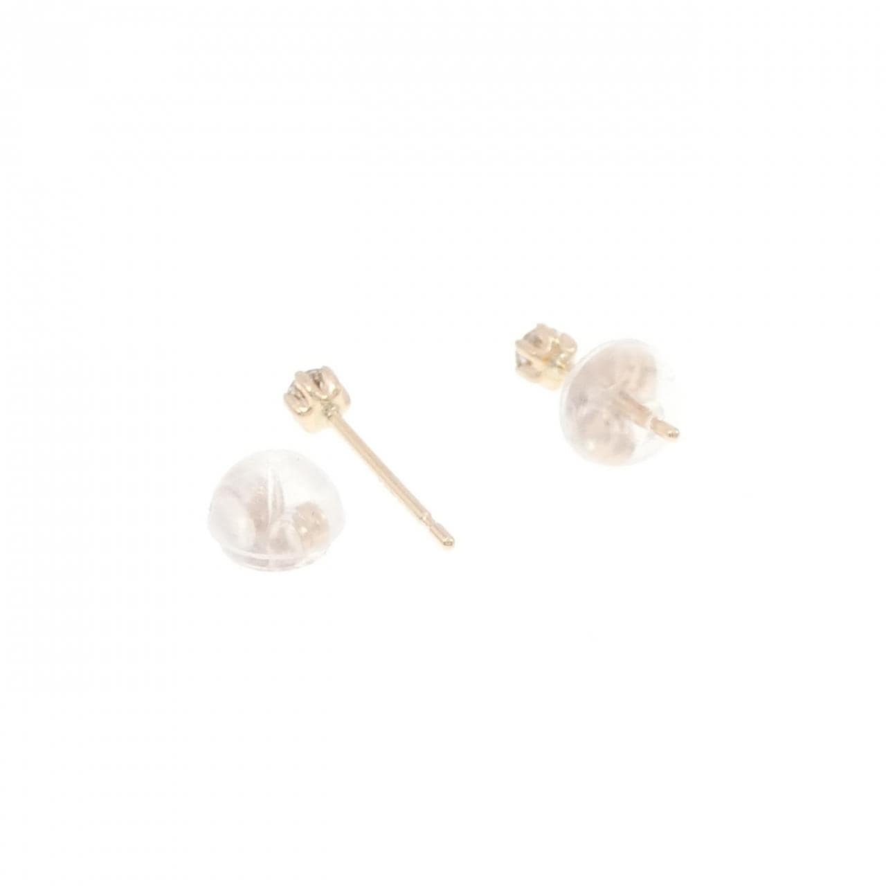 K18PG ダイヤモンド ピアス 0.10CT