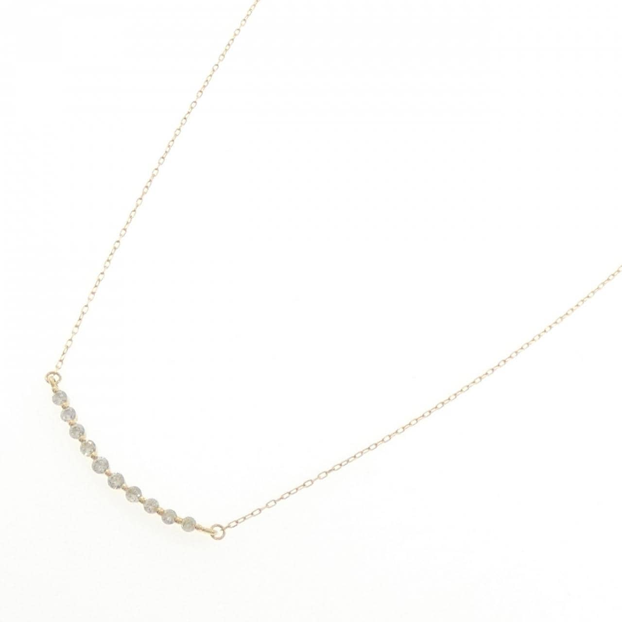 K18YG ダイヤモンド ネックレス 0.30CT