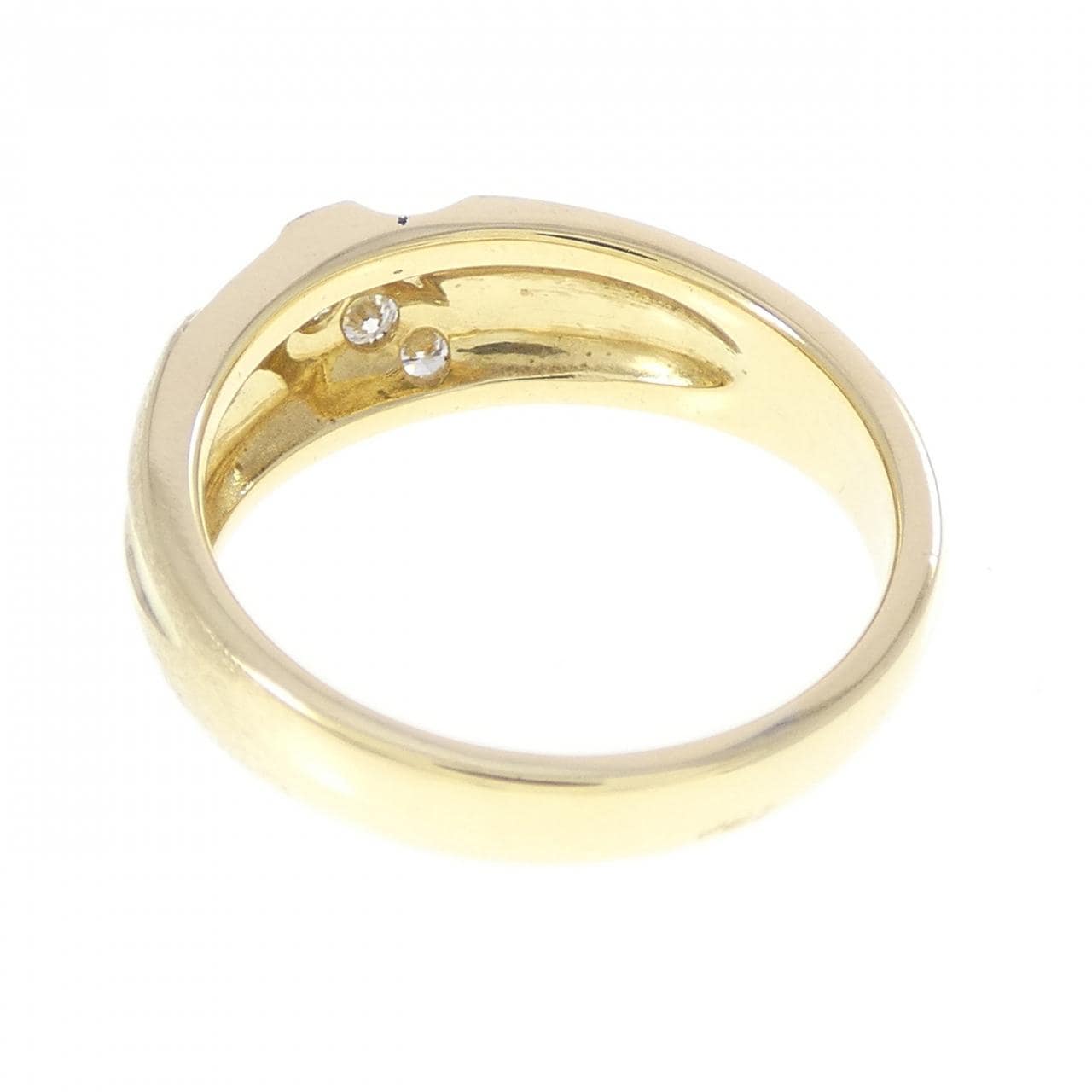 K18YG ダイヤモンド リング 0.12CT