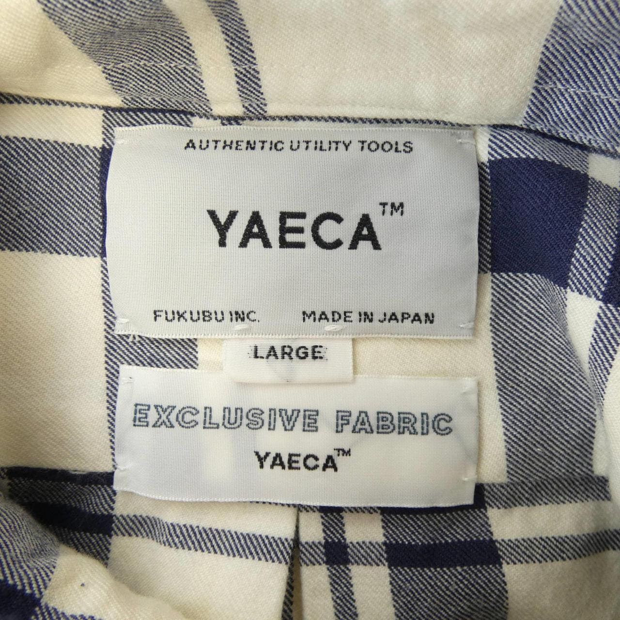 ヤエカ YAECA 14116 シャツ