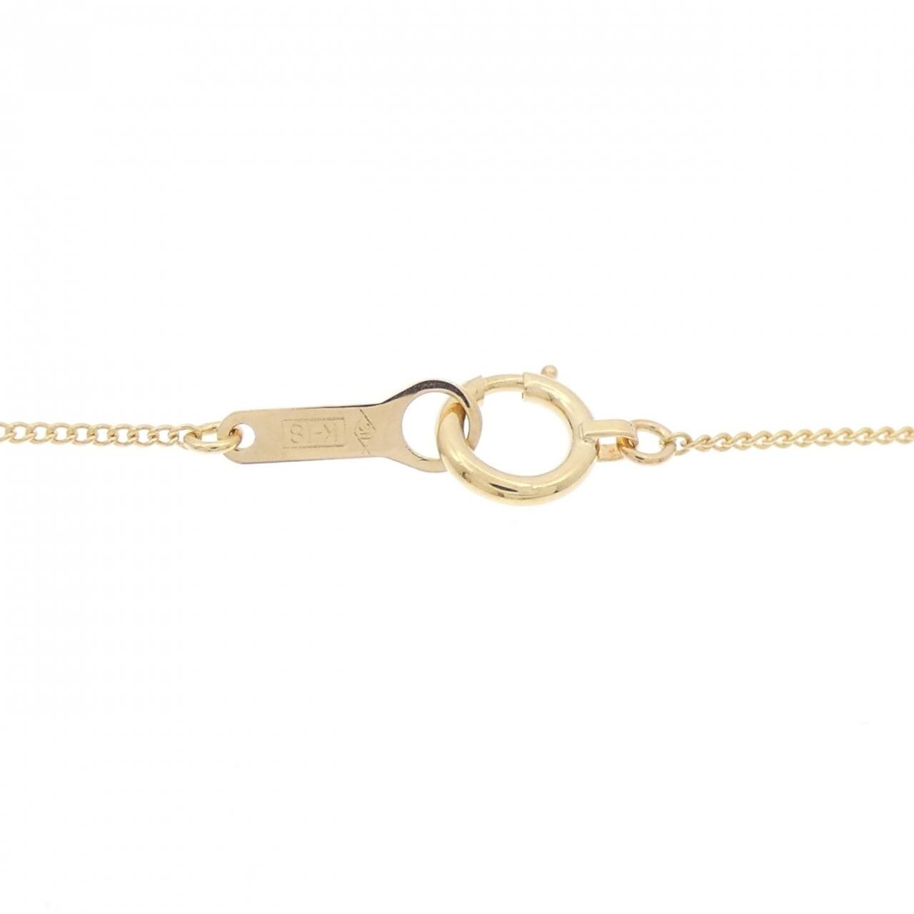 K18YG ダイヤモンド ネックレス 0.09CT