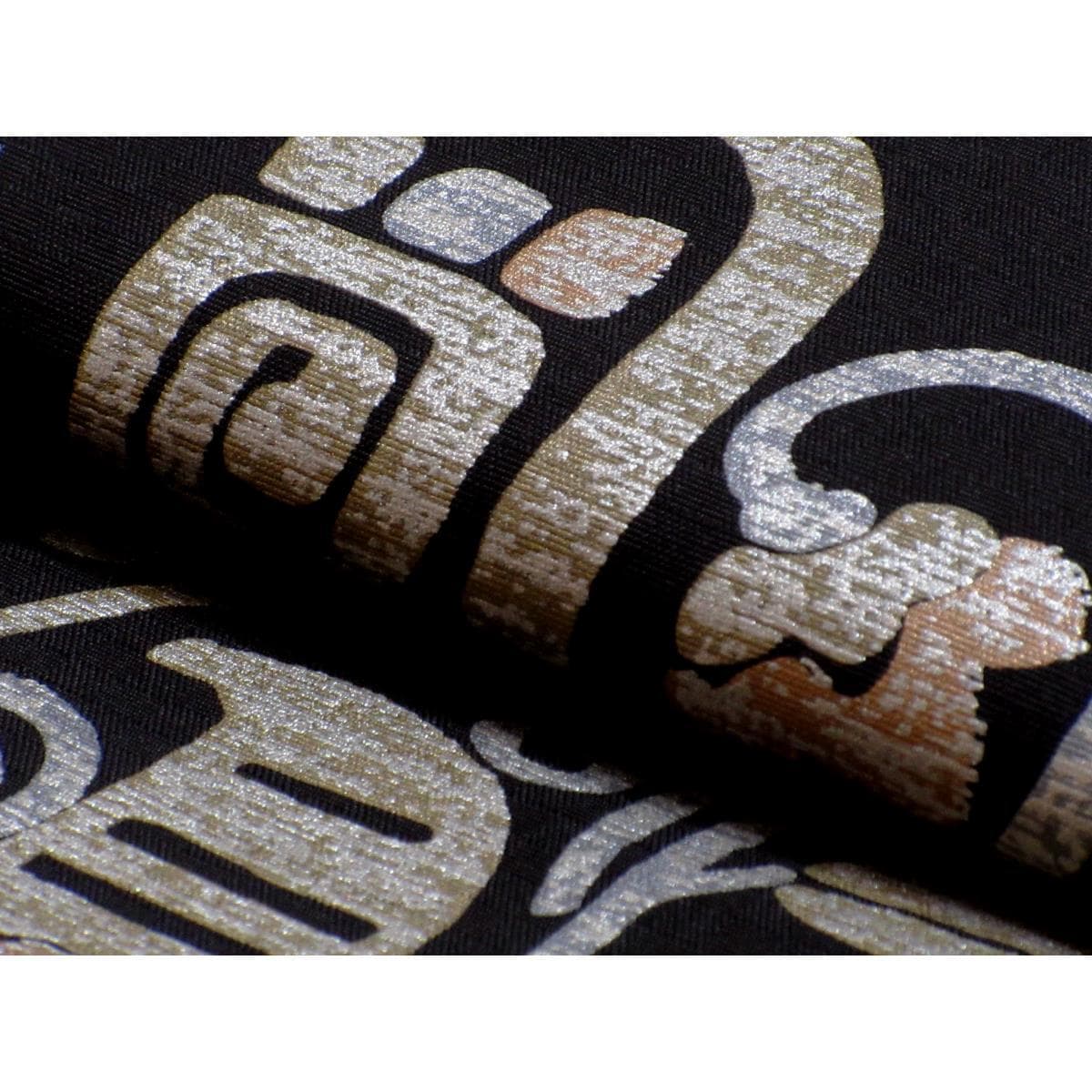 [Unused items] Fukuro obi, dyed obi, Zento pattern