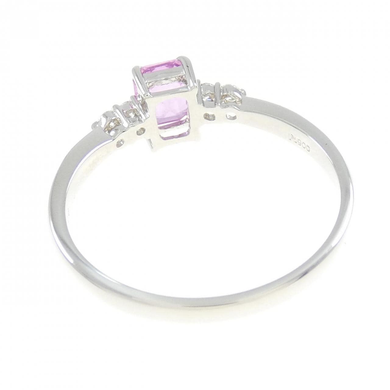 PT サファイヤ リング 0.58CT