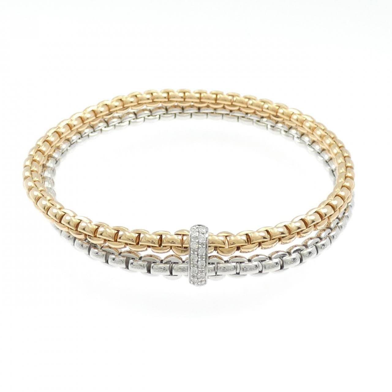 【新品】フォッペ エカ ブレスレット 0.10CT