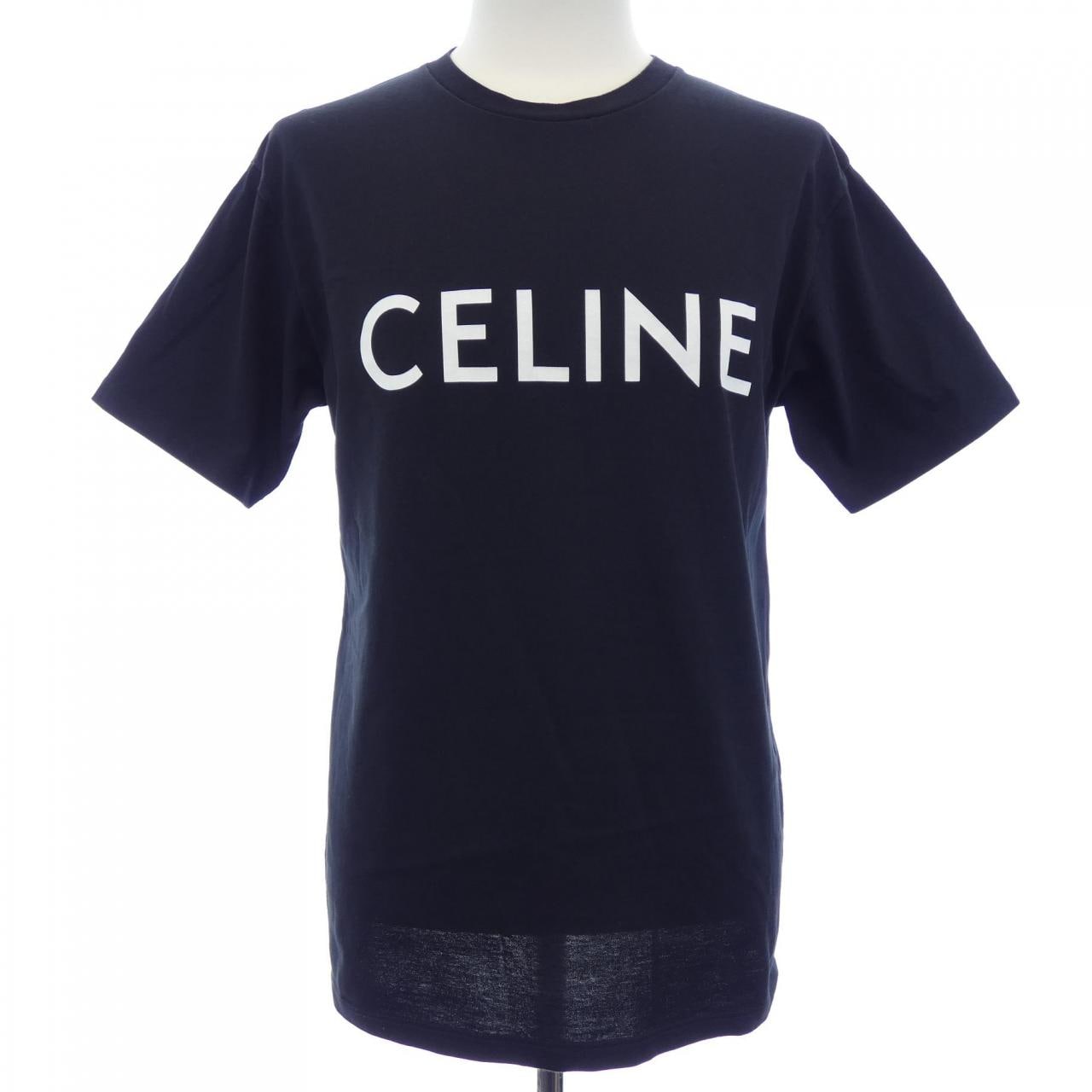 セリーヌ CELINE CELINEプリント ルーズTシャツ 2X764671Q Tシャツ