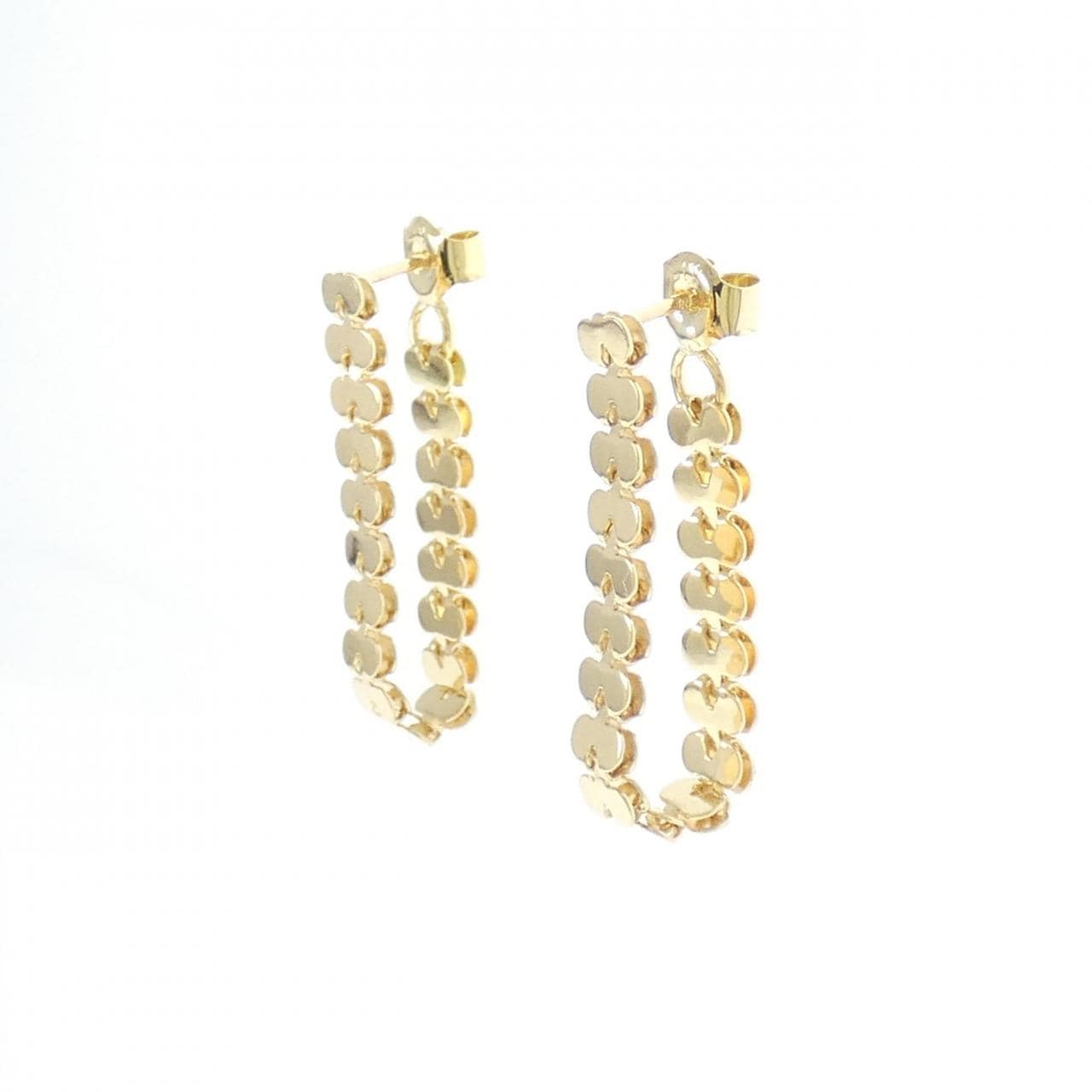 K18YG earrings