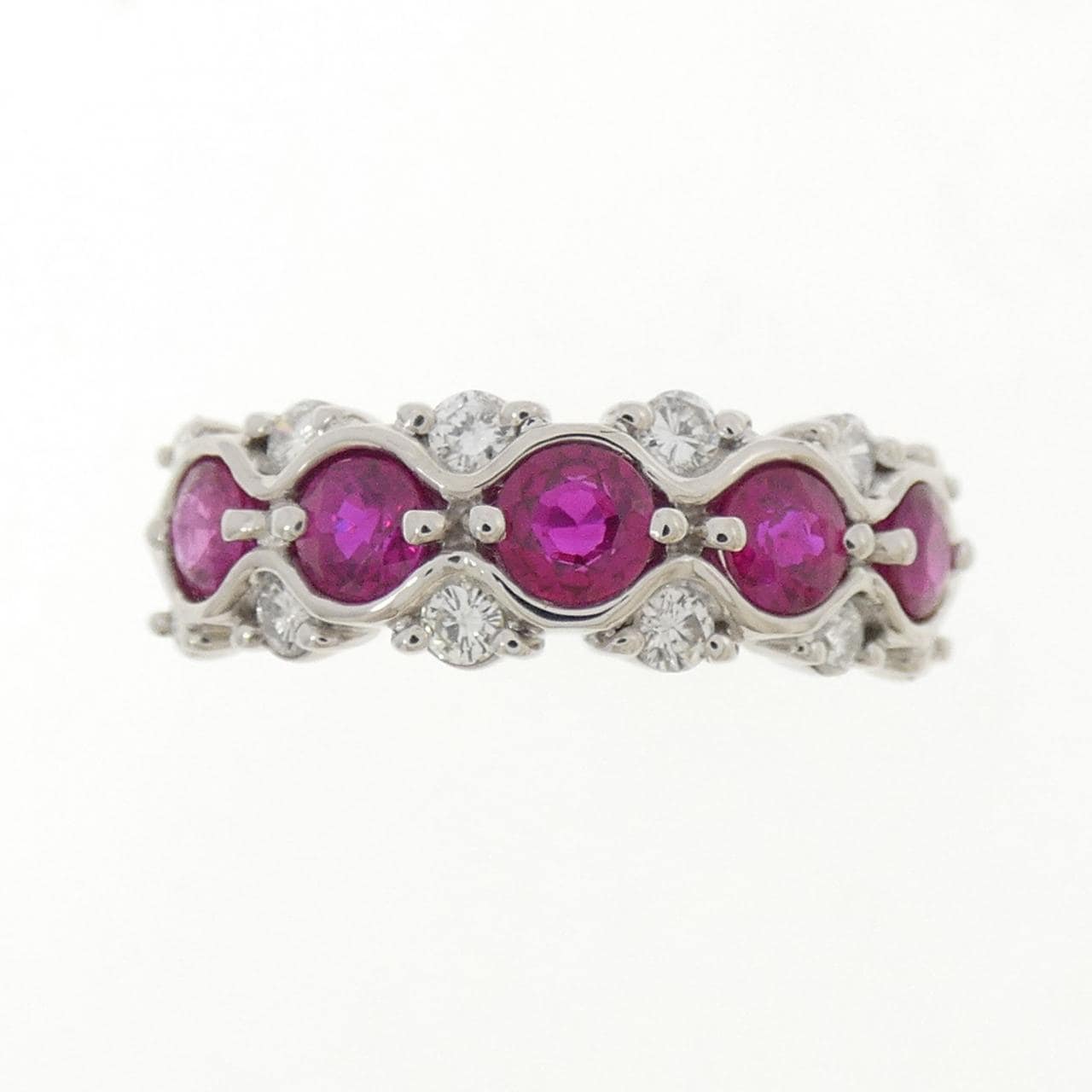 PT900 ルビー リング 1.10CT