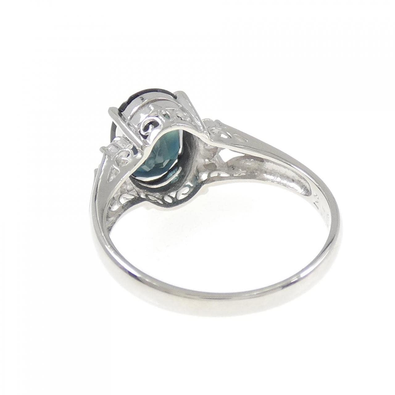 PT900 サファイヤ リング 2.08CT